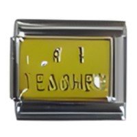 #1 Teacher Italian Charm image