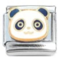 Panda Head Italian Charm