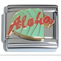 Aloha Italian Charm image