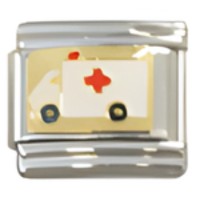 Ambulance Italian Charm image