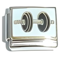 Barbell Italian Charm image