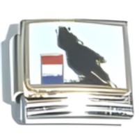 Barrel Racer Italian Charm image