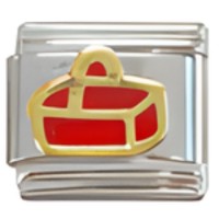 Basket Red Italian Charm image