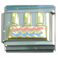 Birthday Cake Italian Charm image