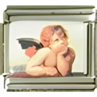 Cherub 2 Italian Charm image