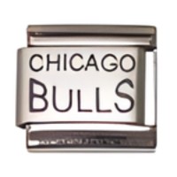 Chicago Bulls Laser Italian Charm image