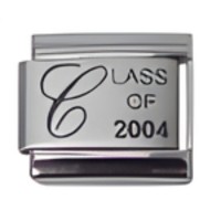 Class of 2004 Laser Italian Charm image