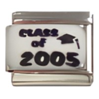Class of 2005 C.A.S.T. Enamel Italian Charm image