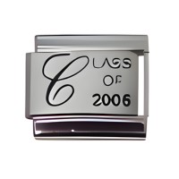 Class of 2005 Laser Italian Charm image (3)