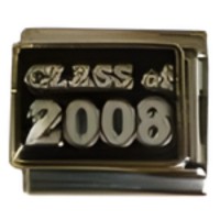 Class of 2008 Italian Charm image