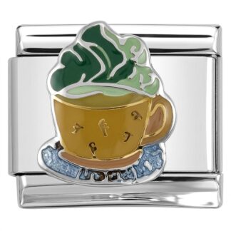 Coffee Cup Italian Charm