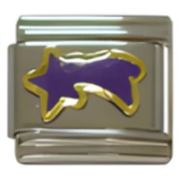 Comet Purple Italian Charm image