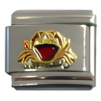 Crab Italian Charm image