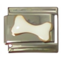Dog Bone Italian Charm image