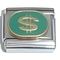 Dollar Sign Italian Charm_3 image