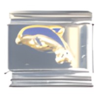 Dolphin Italian Charm image (2)