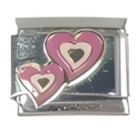 Double Hearts Italian Charm_2 image