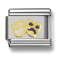 Drama Masks Italian Charm_3 image