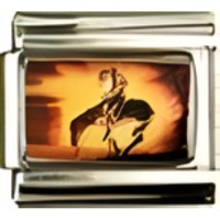 End of the Trail Italian Charm image