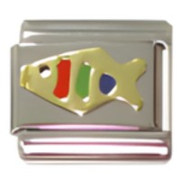 Fish Italian Charm image