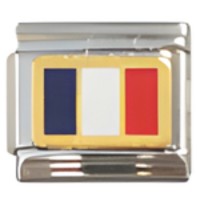 France Flag Italian Charm image