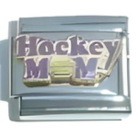 Hockey Mom Italian Charm_1 image