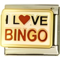 I Love Bingo Italian Charm image