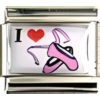 I (heart) Ballet Italian Charm image