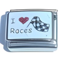 I (heart) Races Italian Charm image