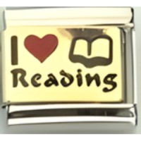 I (heart) Reading Italian Charm image