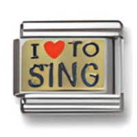 I (heart) to Sing Italian Charm image