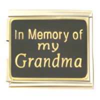 In Memory of Grandma Megalink Italian Charm image