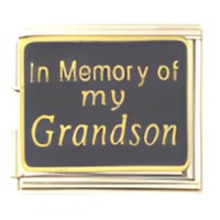 In Memory of my Grandson Megalink Italian Charm image