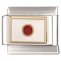 Japan Flag Italian Charm image