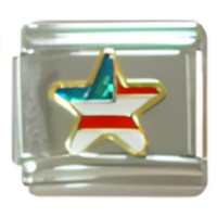 Liberty Star Italian Charm image