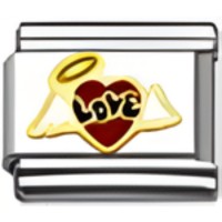 Love with HeartWings Italian Charm image
