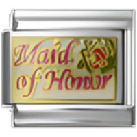 Maid of Honor Italian Charm image