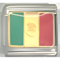 Mexico Flag Italian Charm_1 image