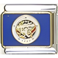 Minnesota State Flag Italian Charm image