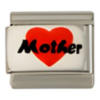 Mother C.A.S.T. Enamel Italian Charm- image