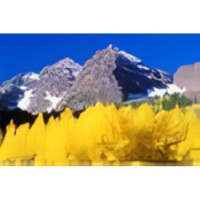 Mountain Scene 2 Photo Italian Charm image