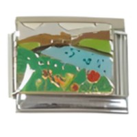 Mountain Scene Italian Charm_1 image