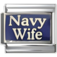 Navy Wife Italian Charm image