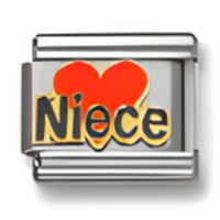 Niece Italian Charm image