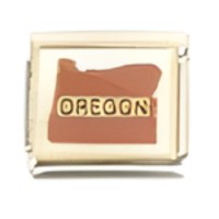 Oregon State Italian Charm image