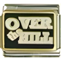 Over the Hill Italian Charm image