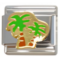 Palm Trees Italian Charm image