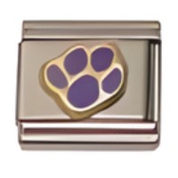 Paw Purple Italian Charm_1 image