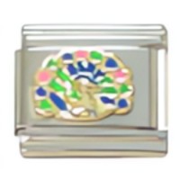 Peacock Italian Charm image (1)