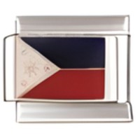 Philippines Flag Italian Charm image